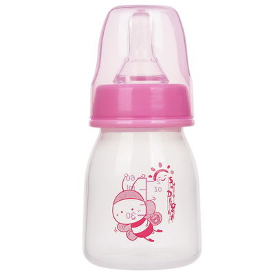 Бутылка мини стандартного младенца шеи 2oz 60ml Newborn питаясь с оконной коробкой