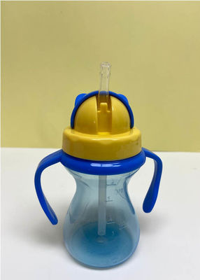 утяжеленная младенцем чашка соломы 6oz с логотипом сальто подгонянным крышкой