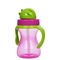 Двойным чашка соломы ручек BPA свободным 6oz 190ml утяжеленная младенцем