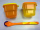 Контейнеры замораживателя хранения детского питания BPA свободные воздухонепроницаемые пластиковые
