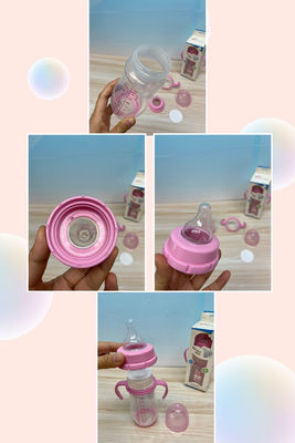 12 унций 330 мл PP детская бутылка с двойной ручкой без фталатов стерилизация