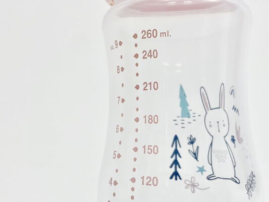 Пластиковая бутылка для кормления новорожденных без BPA, вместимостью 260 мл и герметичной конструкции