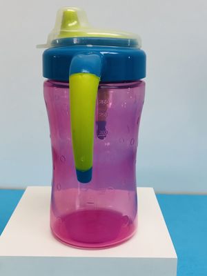 9 месяцев 7 чашка Sippy младенца сжатия BPA унции легкая свободная 260ml