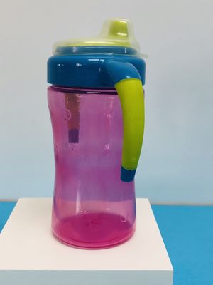 9 месяцев 7 чашка Sippy младенца сжатия BPA унции легкая свободная 260ml