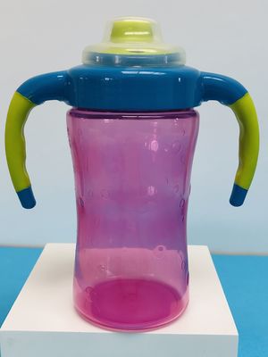 9 месяцев 7 чашка Sippy младенца сжатия BPA унции легкая свободная 260ml