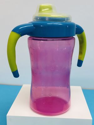 9 месяцев 7 чашка Sippy младенца сжатия BPA унции легкая свободная 260ml