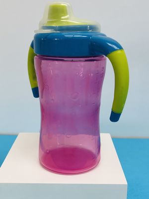 9 месяцев 7 чашка Sippy младенца сжатия BPA унции легкая свободная 260ml