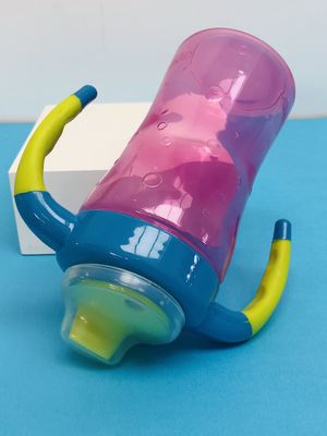 9 месяцев 7 чашка Sippy младенца сжатия BPA унции легкая свободная 260ml