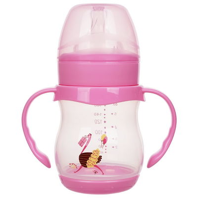 Бутылка молока младенца PP ручки двойника ISO 160ml Newborn