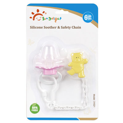 Младенец Soother силикона Pacifier PP ABS непахучий пластиковый