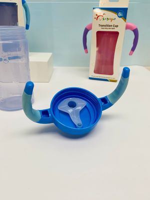 BPA свободное 260ml чашка Sippy 9 унций с мягким Spout