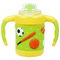 6 месяцев 6 чашка Sippy младенца детей мягкая BPA унции свободная гибкая